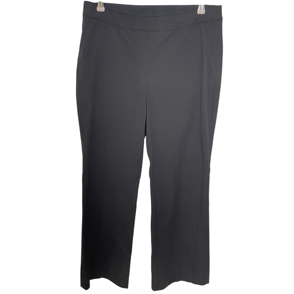 SPANX Black Ankle-Length Cropped Pants